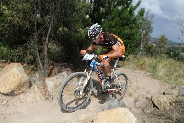 Mark Fenner in second among master men