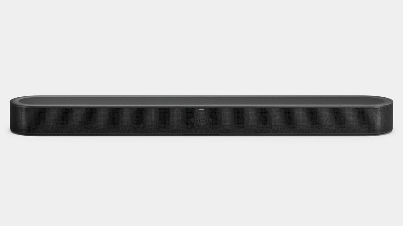 The Sonos Beam Ultra, photographed in a living room