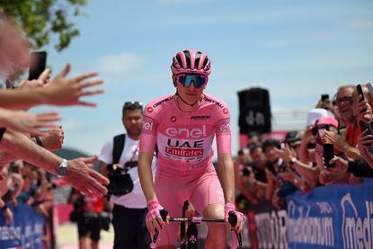 Tadej Pogacar at the Giro d'Italia