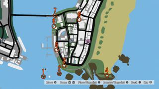 GTA Vice City hidden packages in Ocean Beach map