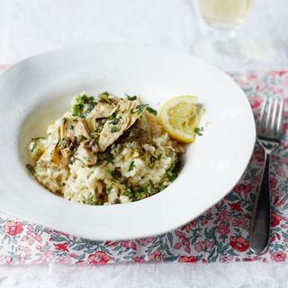 Artichoke, Caper and Lemon Risotto