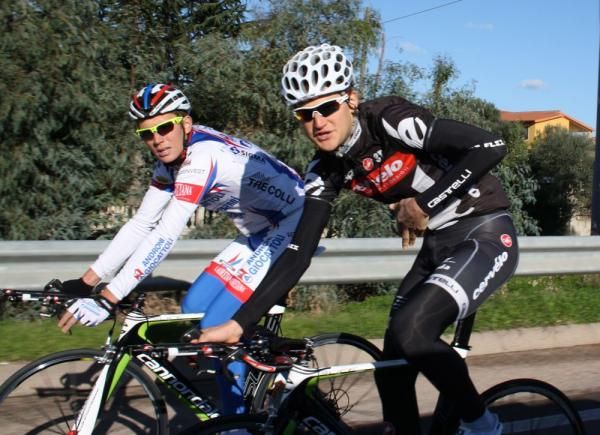Cameron Wurf and Ted King