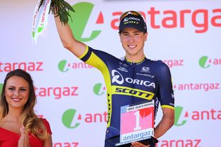 Jens Keukeleire (Orica-Scott) with his stage 19 prize