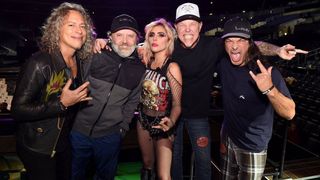 Metallica with Lady Gaga