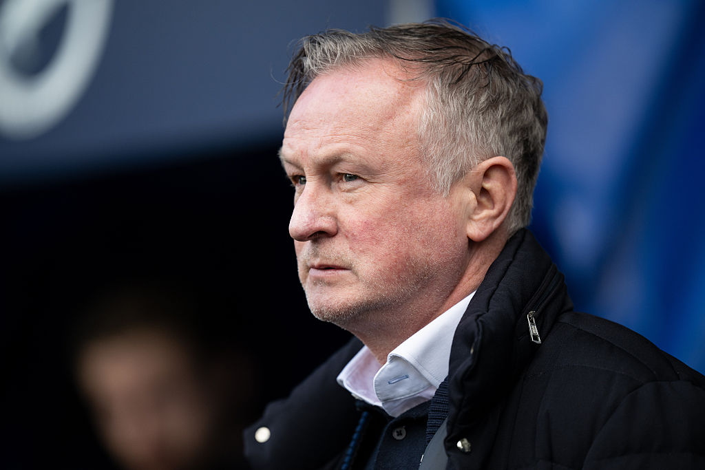 LONDON, ENGLAND - MARCH 14: Manager Michael O&amp;amp;apos;Neill of Blackburn Rovers during the Sky Bet Championship match between Millwall and Blackburn Rovers at The Den on March 14, 2026 in London, England. (Photo by Sebastian Frej/MB Media/Getty Images)