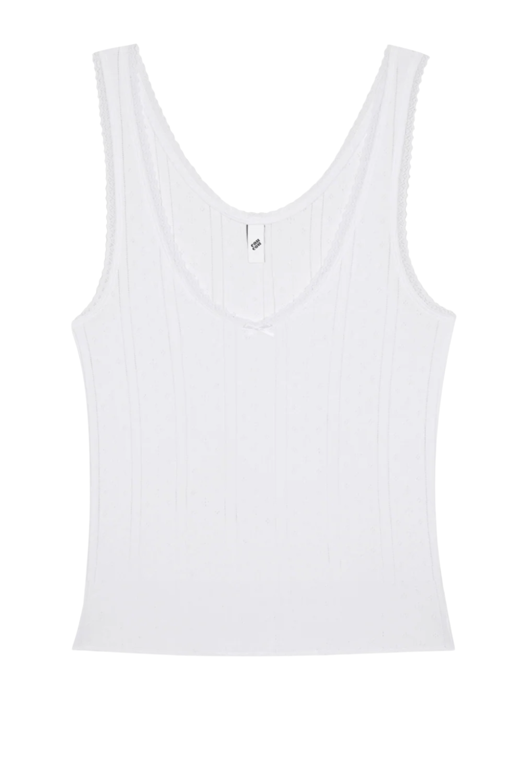 The Scoop Tank White