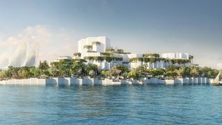 A virtual view of the future Natural History Museum Abu Dhabi.