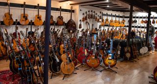 Retro Fret: the view from the shopfloor at the hallowed NYC guitar store.