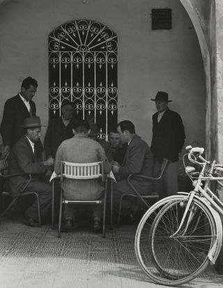 Card Players, Cafe, 1953.