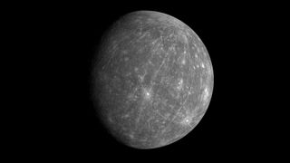 The planet Mercury.