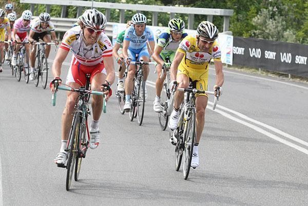Piepoli reels in Pfannberger.