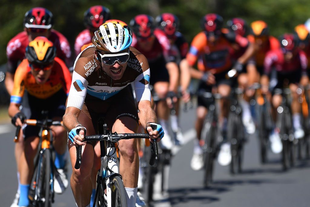 ROCAMADOUR FRANCE AUGUST 04 Pierre Latour of France and Team Ag2R La Mondiale Peloton during the 44th La Route dOccitanie La Depeche du Midi 2020 Stage 4 a 195km stage from Lectoure to RocamadourCauvaldorLot 295m RouteOccitanie RDO2020 on August 04 2020 in Rocamadour France Photo by Justin SetterfieldGetty Images