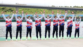 Team GB Men's Eight rowing