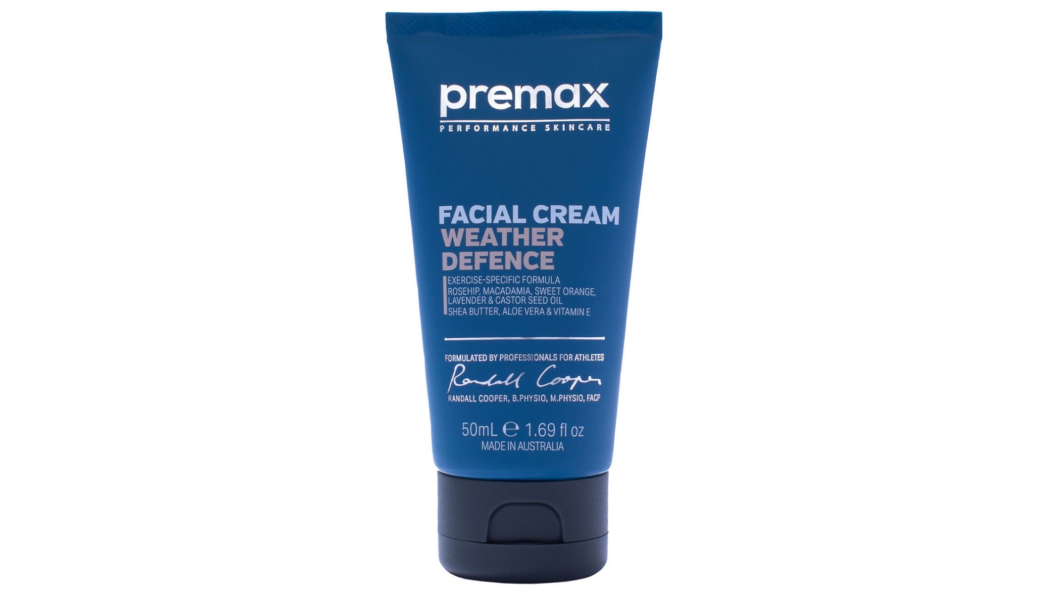 mejor ropa de invierno para correr: Crema facial Weather Defence de Premax