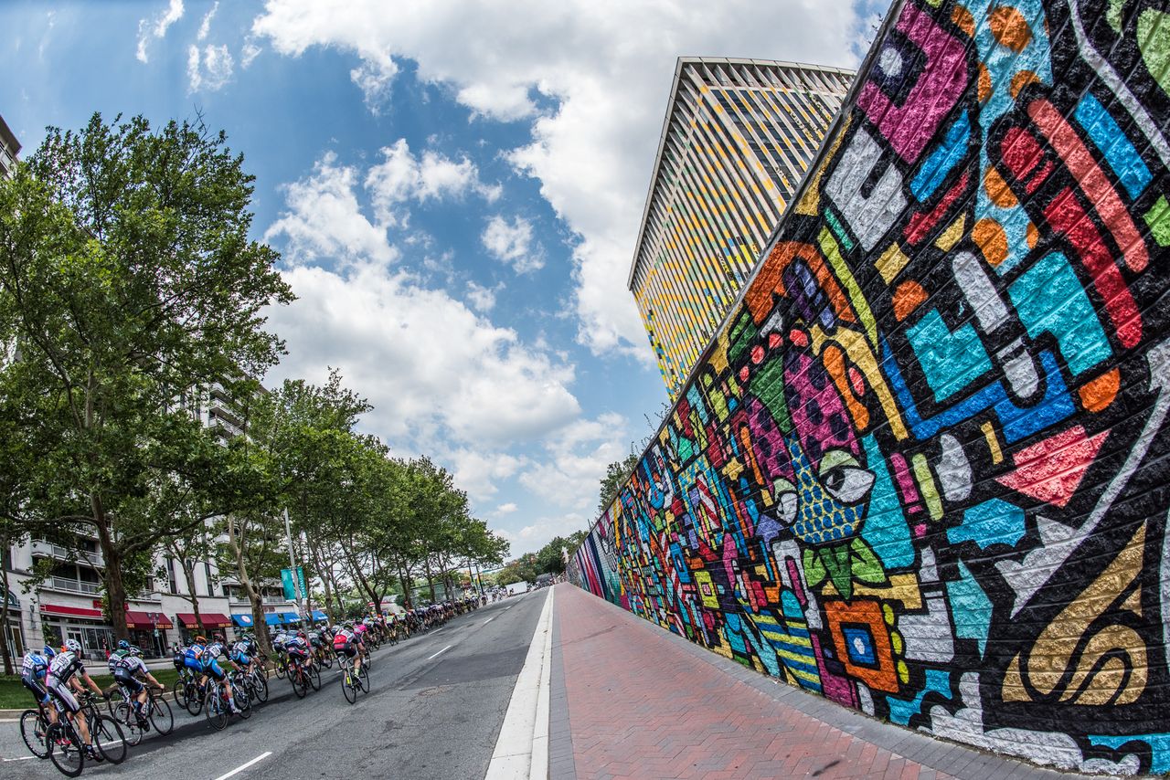 Artwork along todays route