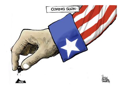 Editorial cartoon U.S. world ISIS