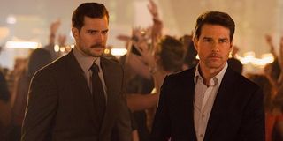 Henry Cavill and Tom Cruise in Mission: Impossible Fallout