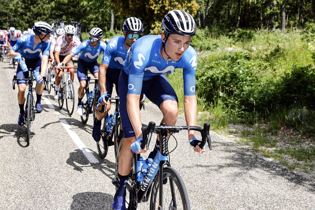 Mont Ventoux Denivele Challenge 2021 3rd Edition Vaison la Romaine Mont Ventoux 153 km 08062021 Juri Hollmann GER Movistar Team photo Luca BettiniBettiniPhoto2021