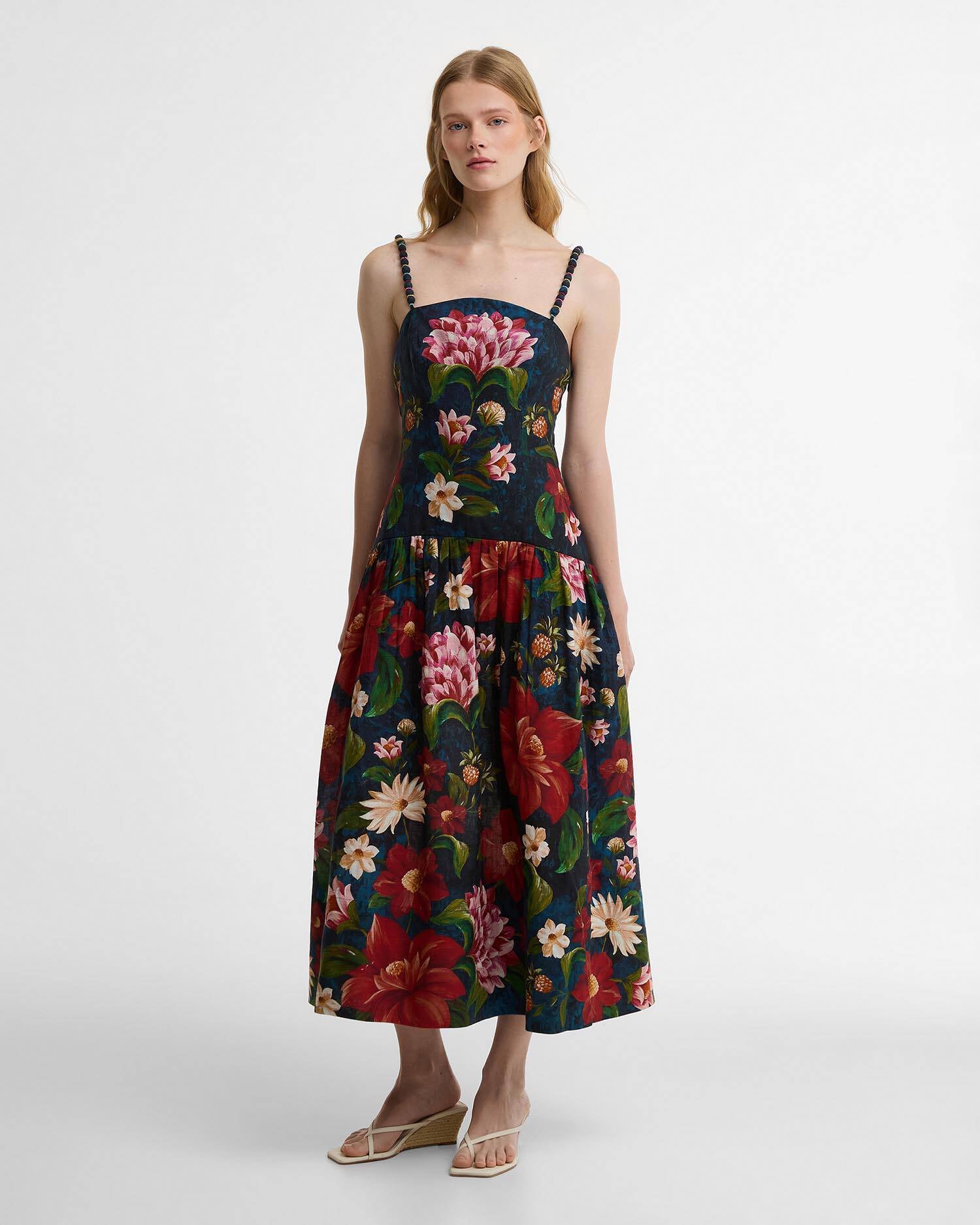 Barbour Farm Rio Wild Flower Midi Dress