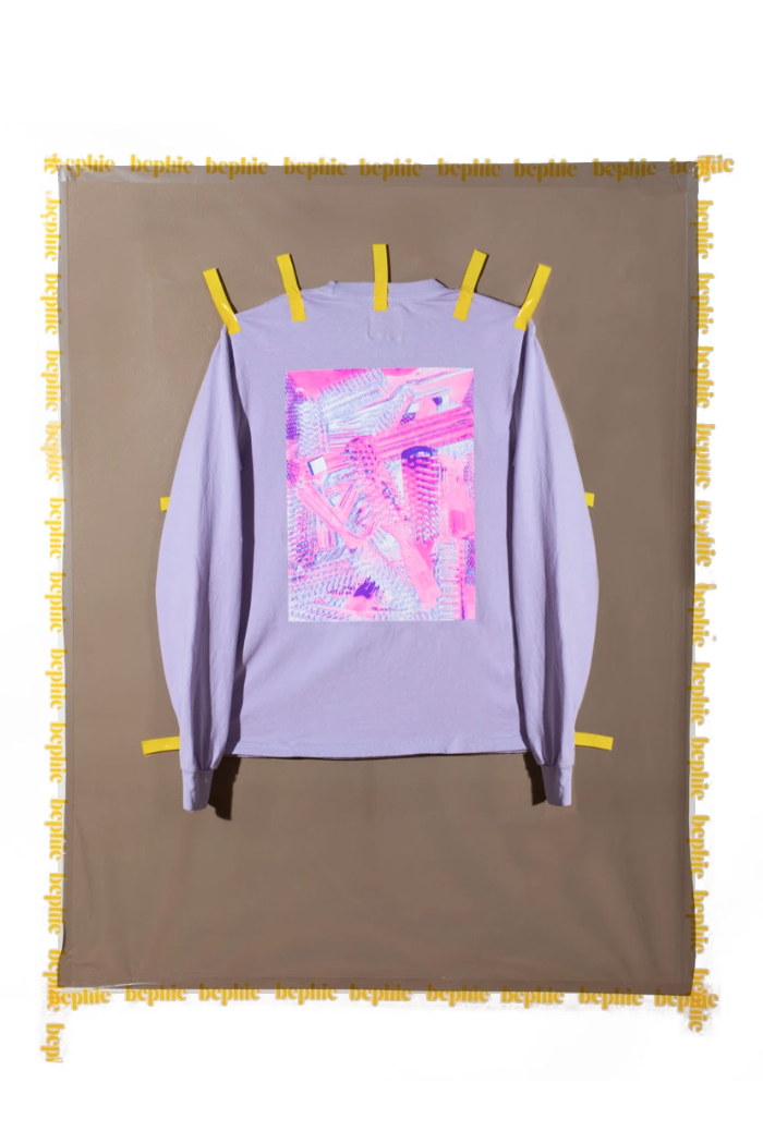 Solar Brushes Long Sleeve Tee