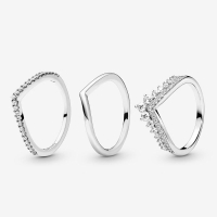 Wishbone Stacking Ring Gift Set: £125