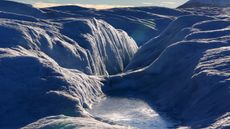 Petermann is one of Greenland's largest glaciers, lodged in a fjord that, from the height of its mountain walls down to the lowest point of the seafloor, is deeper than the Grand Canyon.