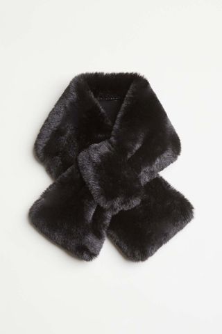 Faux Fur Pull Through Scarf