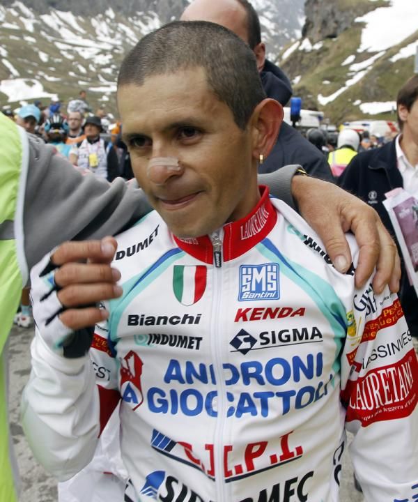 Rujano (Androni) had another good day in the mountains