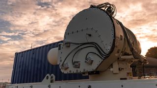 DragonFire LDEW laser directed energy weapon