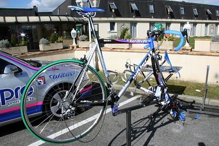 Steel is real - Alessandro Ballan's Lampre-Fondital cr-mo Wilier.