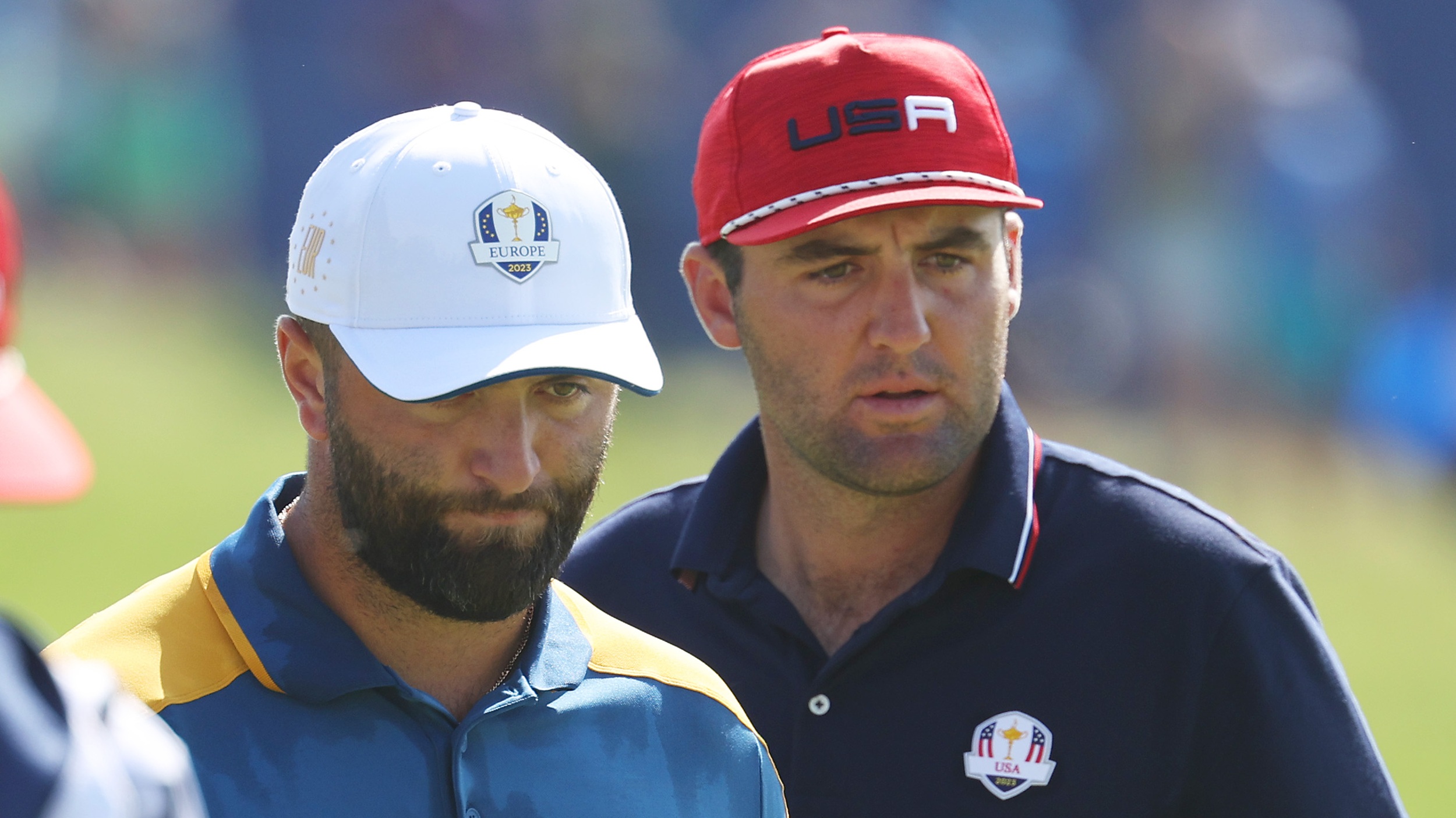 Jon Rahm and Scottie Scheffler have played singles in the last two Ryder Cups