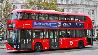 Lyca Mobile logo on side of bus