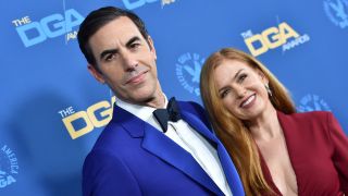 HOLLYWOOD, CALIFORNIA - FEBRUARY 02: Sacha Baron Cohen and Isla Fisher attend the 71st Annual Directors Guild of America Awards at The Ray Dolby Ballroom at Hollywood & Highland Center on February 02, 2019 in Hollywood, California. 