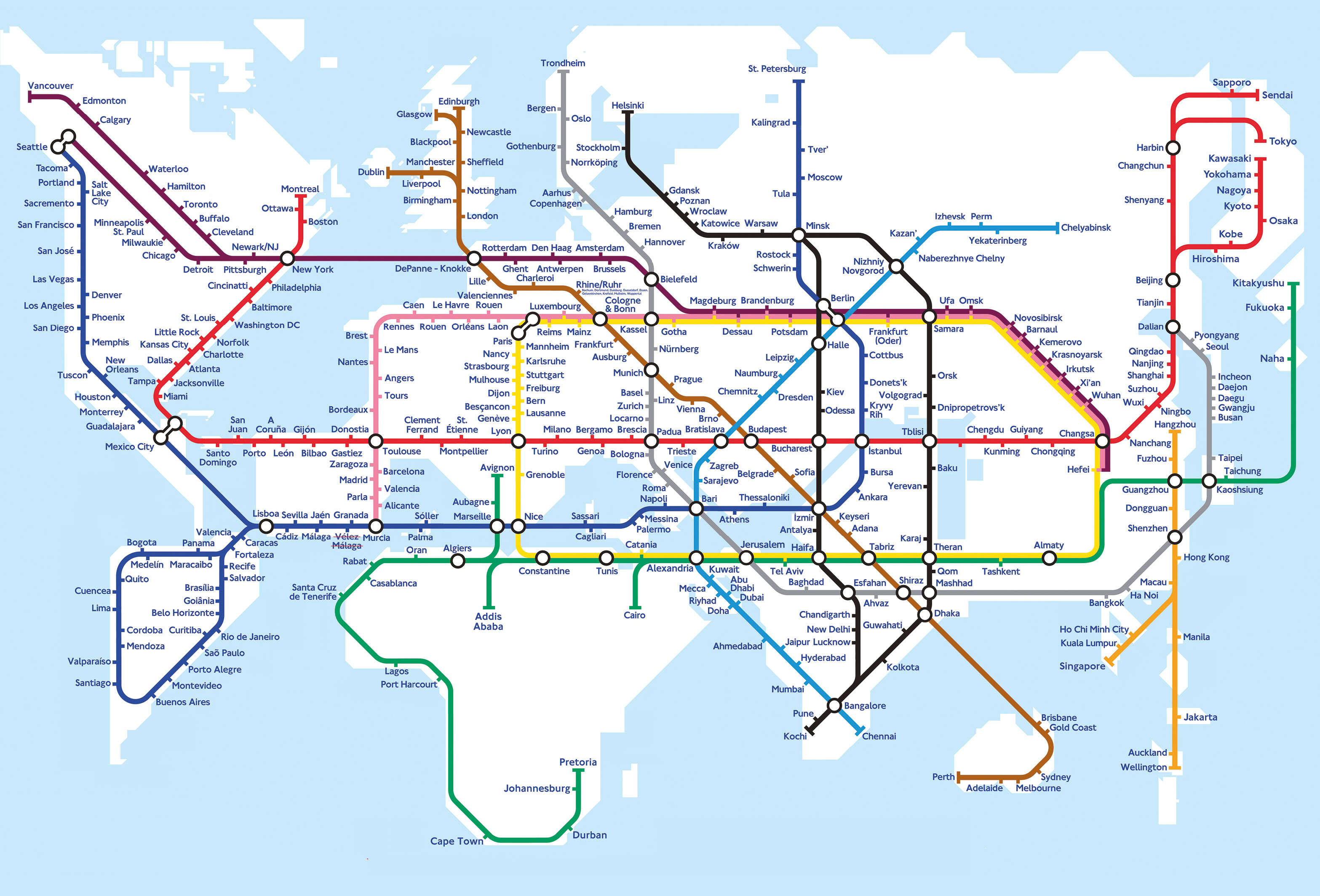 train map