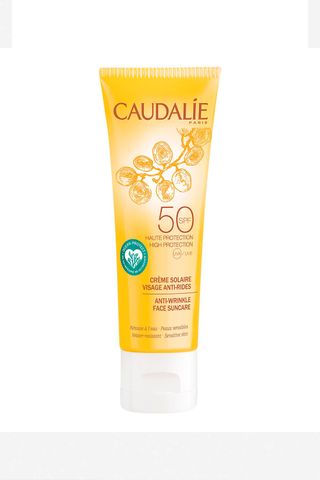 Caudalie Anti-Wrinkle Face Suncare SPF50 - sustainable beauty brands
