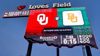 Video Scoreboard at Love's Field