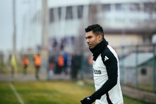 Casemiro made his first appearance in over a month against FCSB on Thursday