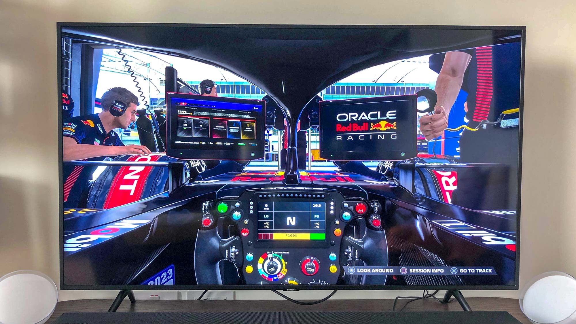 A screenshot of career mode in F1 23
