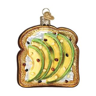 Amazon christmas decoration avocado on toast cut out