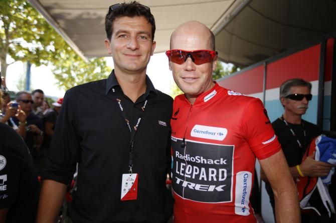 Luca Guercilena and Christopher Horner (RadioShack - Leopard)