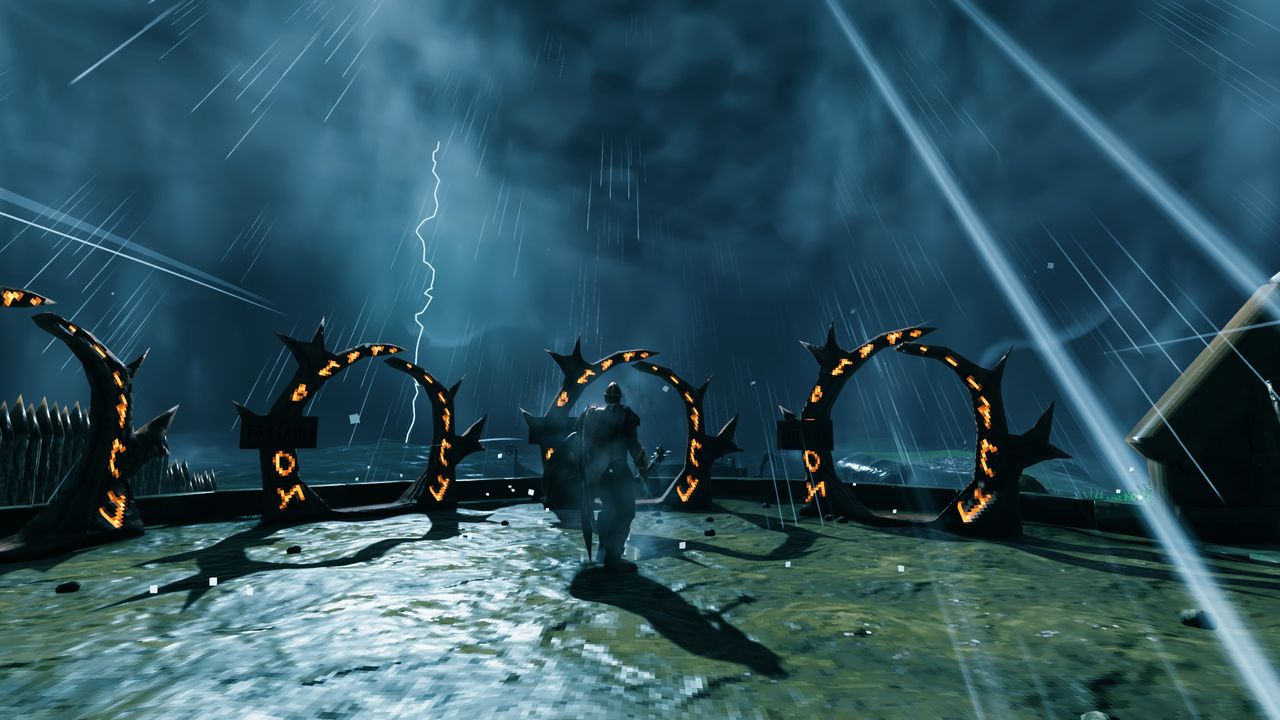 A series of viking portals