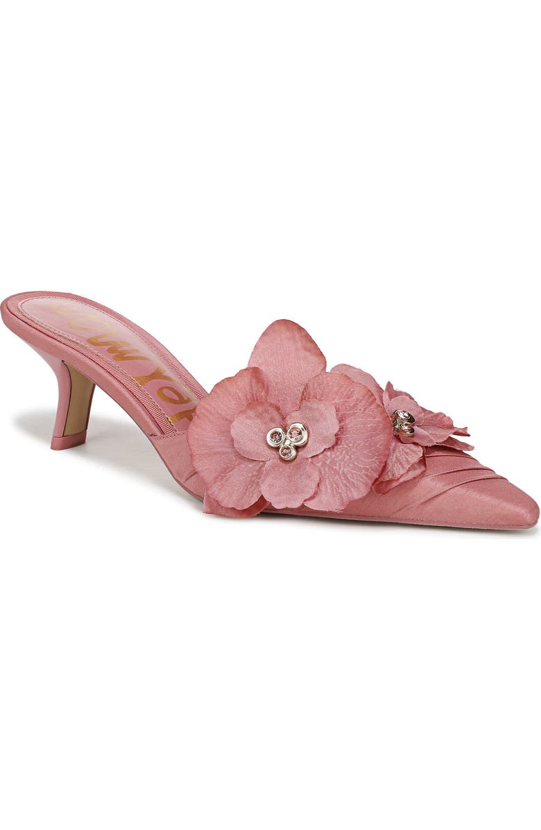Bella Pointed Toe Kitten Heel Pump