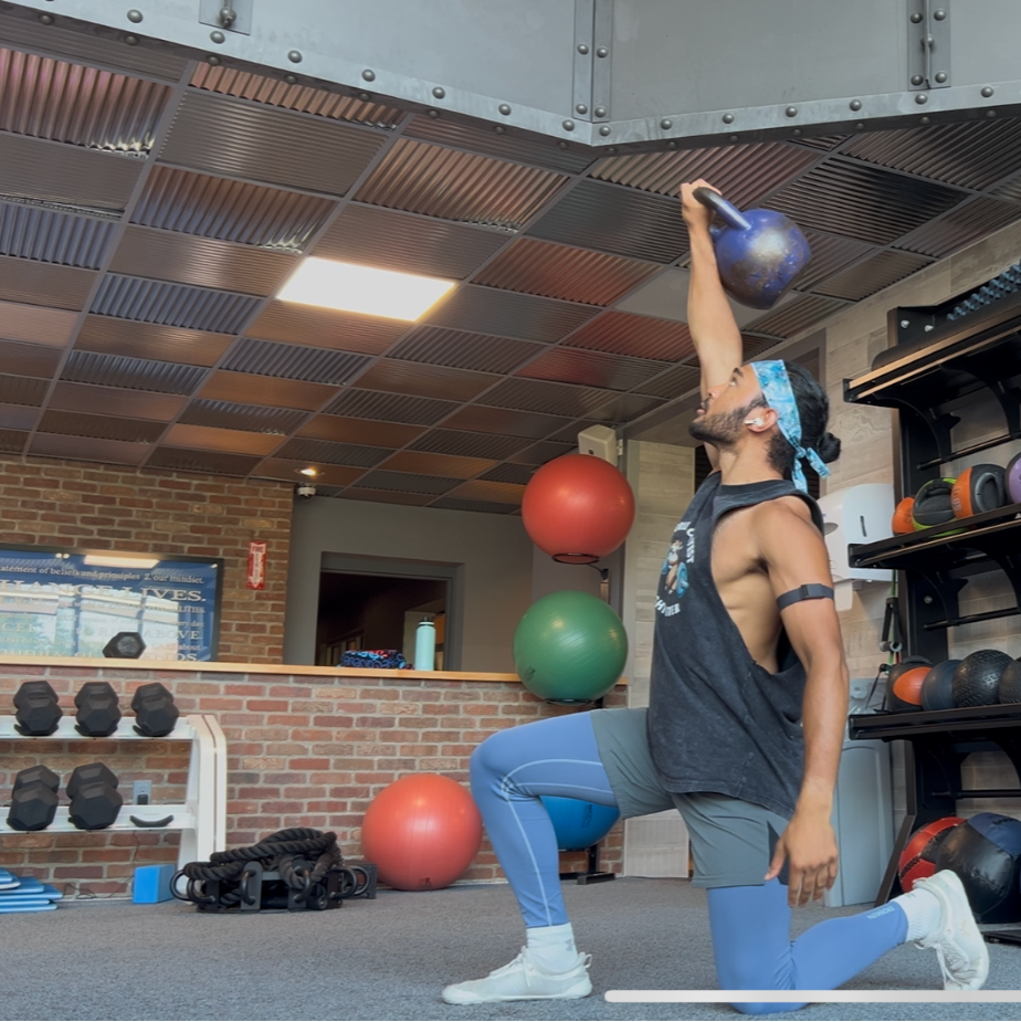 All you need is one kettlebell and these three moves to build overhead ...