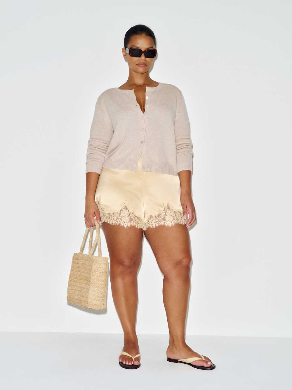 Fern Satin Short Es
