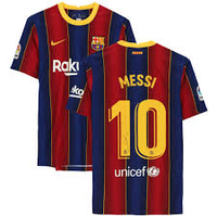 Lionel Messi Barcelona Fanatics Authentic Autographed 2020-2021 Home Jersey