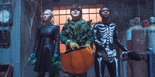 Ray Taylor, Madison Iseman and Caleel Harris in Goosebumps 2: Haunted Halloween