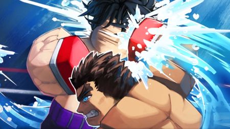 Two boxers fight in Untitled Boxing Game