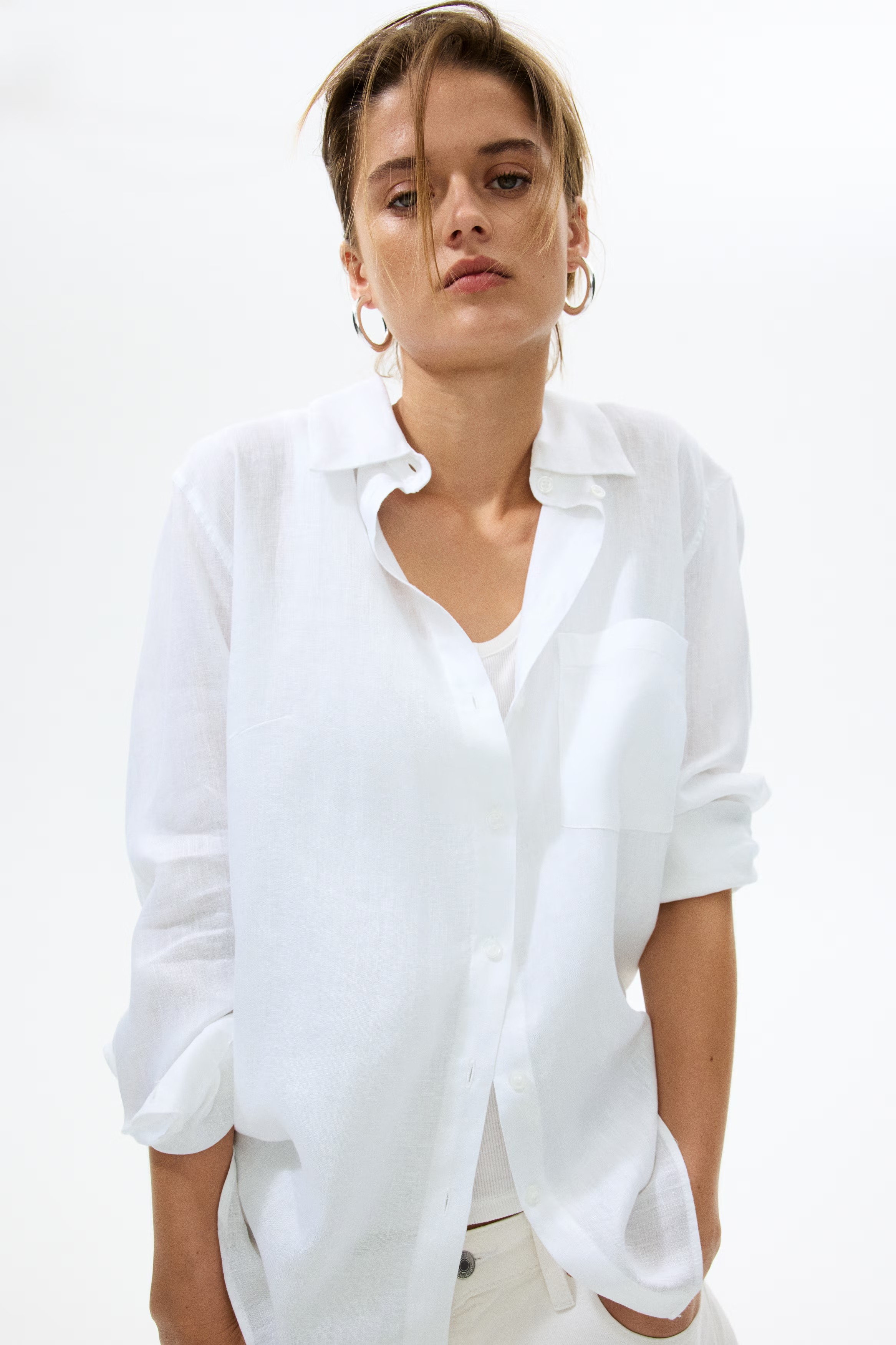 H&amp;amp;M, Linen Shirt