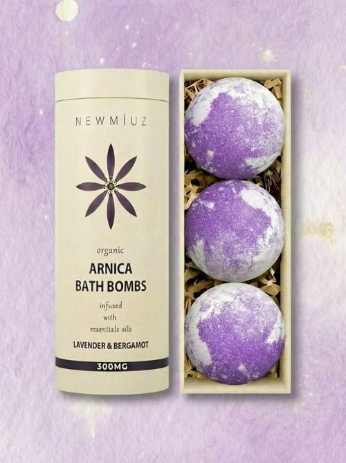 Lavender & Bergamot&nbsp;Arnica&nbsp;Bath Bombs