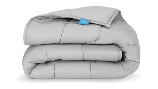 Best weighted blankets: Luna Weighted Blanket in light gray
